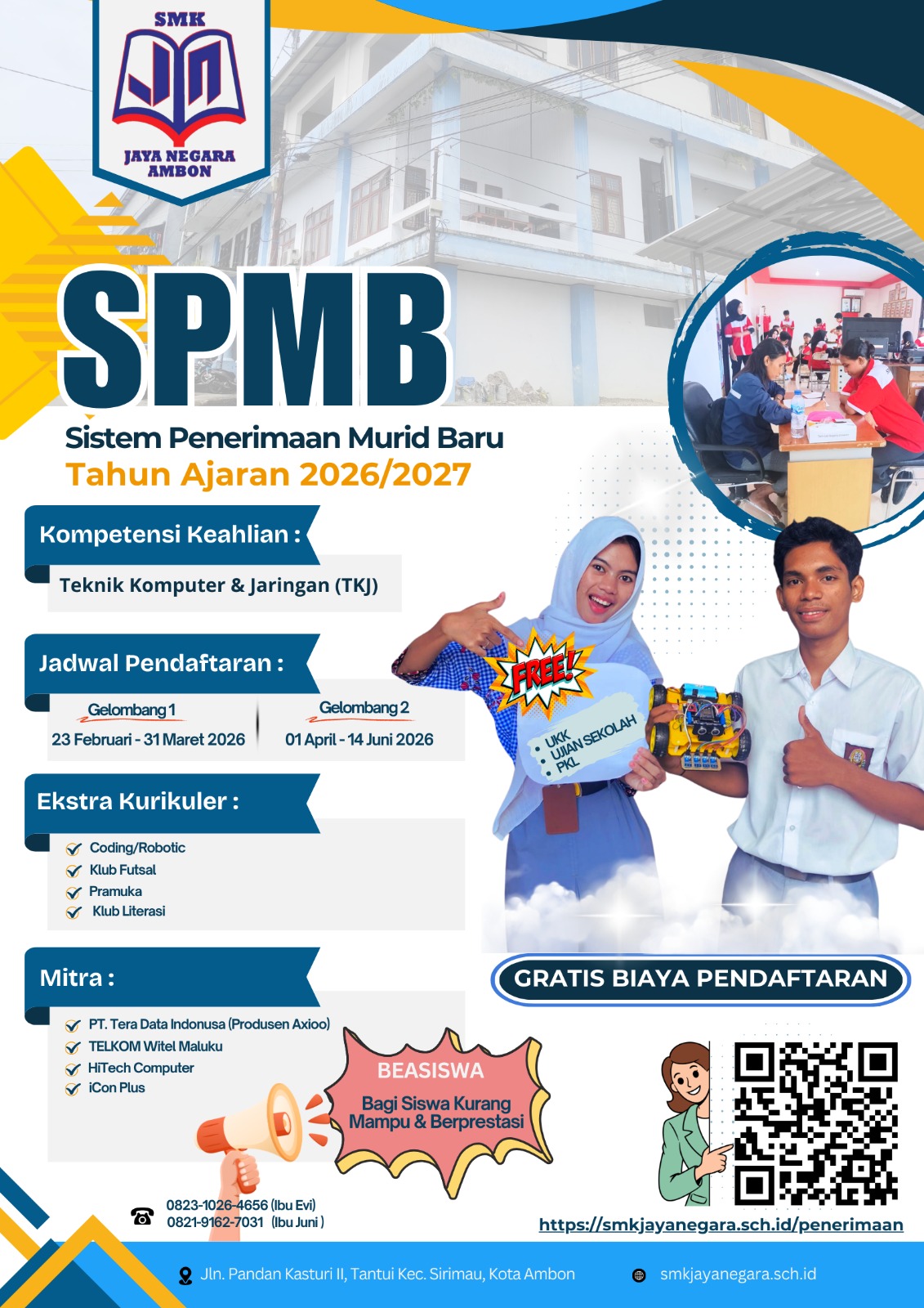 Sistem Penerimaan Murid Baru (SPMB) Tahun 2026/2027